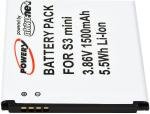 Acumulator compatibil Samsung Galaxy S3 mini/ GT-I8190/ model EB-FIM7FLU 2