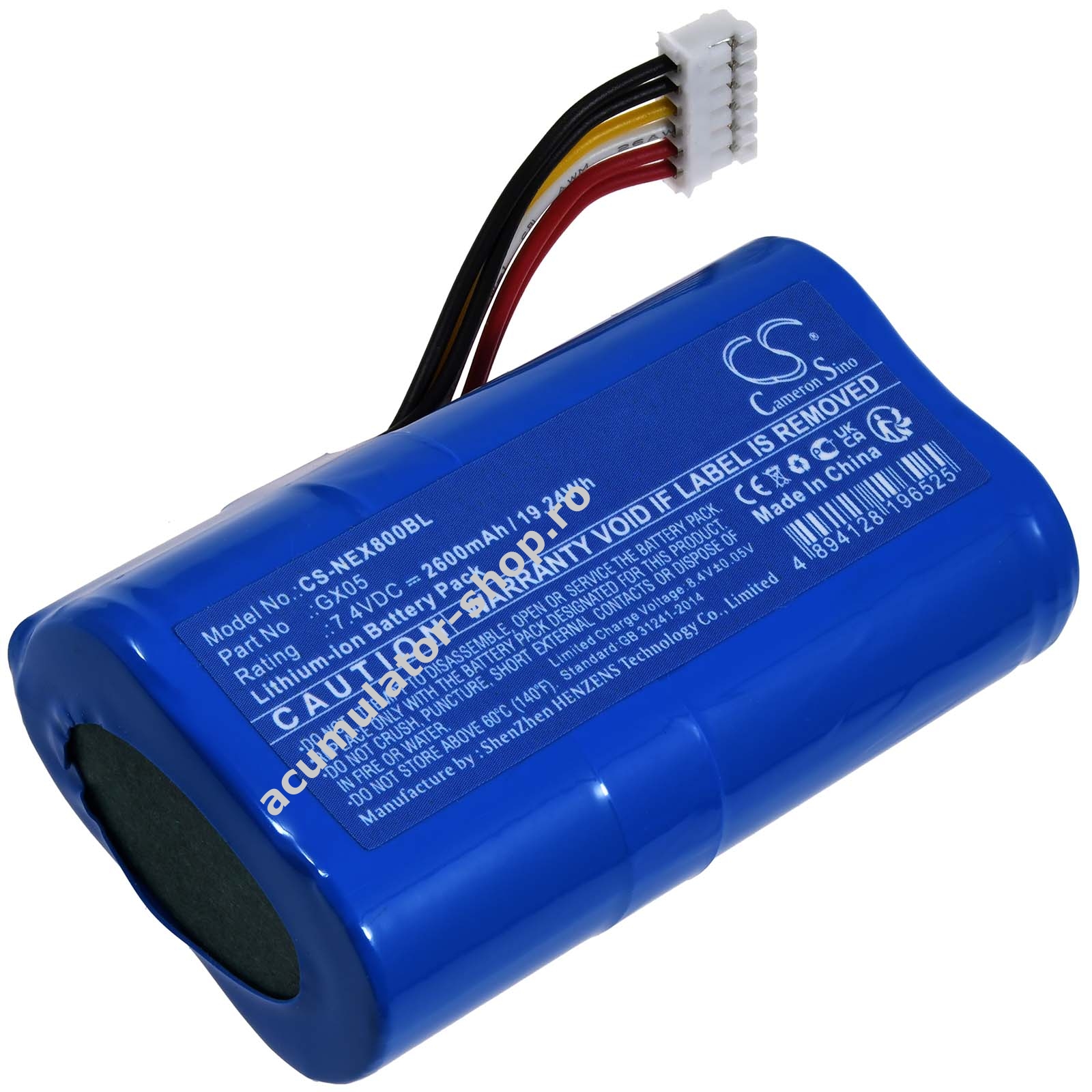 Acumulator compatibil Nexgo N86 Dejavoo QD2 model GX05