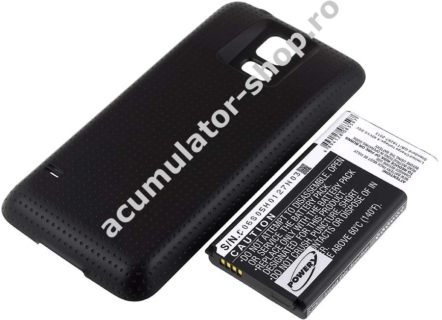 Advent Lost dignity Acumulator compatibil Samsung Galaxy S5 5600mAh - Acumulator Shop