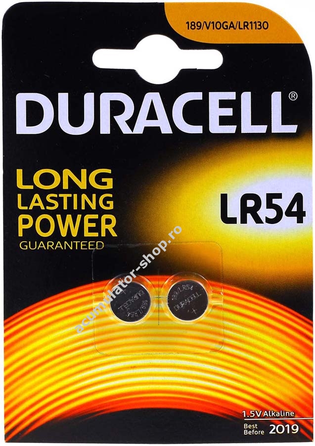 complement Displacement Unforgettable Baterie Duracell model LR1130 2 buc. Blister - Acumulator Shop