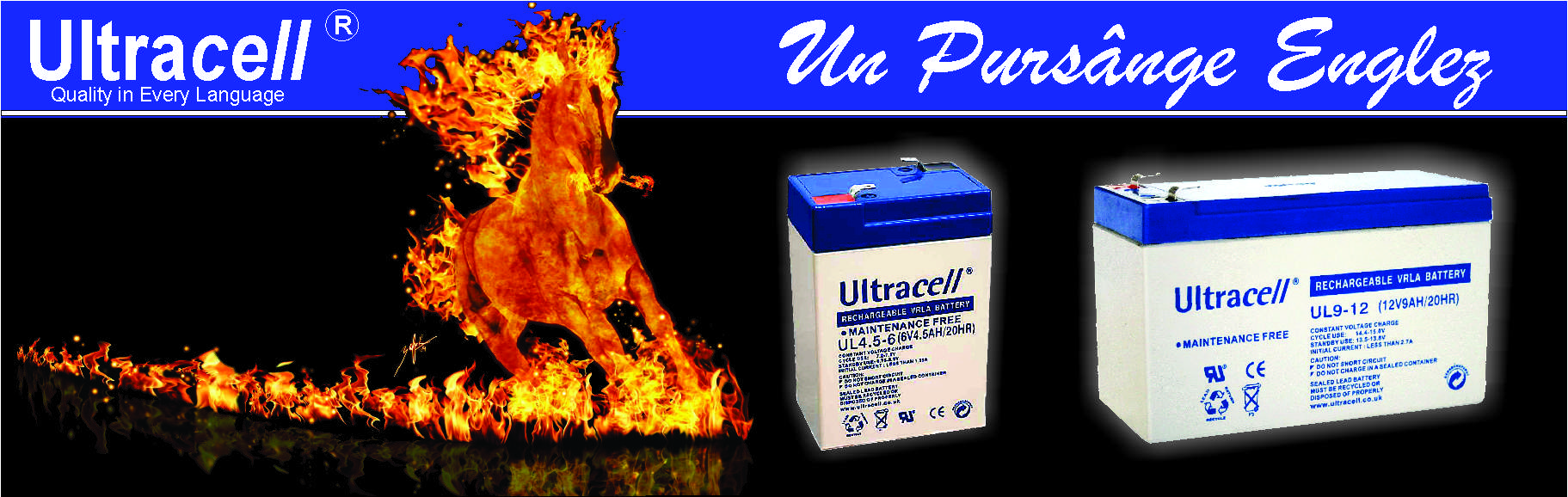Ultracell - Brand mondial englez.
