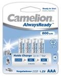 Acumulator Camelion HR03 Micro AAA AlwaysReady, Ni-MH 4 броя 800mAh