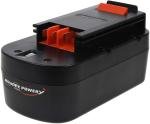 Acumulator compatibil Black & Decker model Slide Pack FIRESTORM A18
