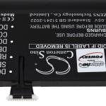 Acumulator compatibil Dell model P83V9 2