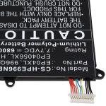 Acumulator compatibil HP Elite Dragonfly G1 Elite Dragonfly G2 model EP04XL 2