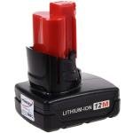 Acumulator compatibil Milwaukee C12 DD