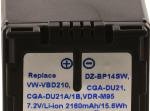 Acumulator compatibil Panasonic PV-GS150 2160mAh 2