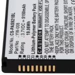 Acumulator compatibil Pax model YW-008 2