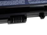 Acumulator compatibil premium Acer Aspire One seria 4400mAh negru cu celule premium 2