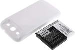 Acumulator compatibil Samsung SGH-T999V alb 3300mAh