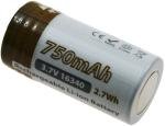 Acumulator EagleTac CR123 A Li-Ion 16340 (CR123A, RCR123) 750mAh 3,7V cu protectie 1