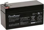 Acumulator FirstPower plumb-gel FP1212 1,2Ah 12V inlocuieste Panasonic LC-R121R3PG