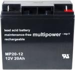 Acumulator multipower Ersatz compatibil YUASA NP18-12 20Ah (inlocuieste 18Ah)