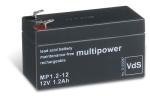 Acumulator multipower MP1,2-12 inlocuieste Panasonic LC-R121R3PG