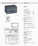 Acumulator multipower MP12-12 inlocuieste Panasonic LC-RA1212PG 3