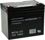 Acumulator multipower MP36-12C (rezistent la cicluri)