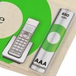 Acumulator original GP HR03 2buc./blister 650mAh 2