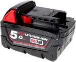 Acumulator original Milwaukee M18CAG115XPDB-502X 5,0Ah 1
