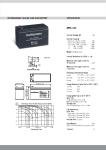 Acumulator Powery compatibil UPS 12V 8Ah (rezistent la cicluri) 1