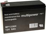 Acumulator Powery MP1236H compatibil APC Back-UPS BE700-GR 9Ah 12V (inlocuieste 7,2Ah/7Ah)