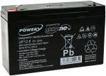 Acumulator Powery plumb-gel 6V 12Ah inlocuieste Panasonic LC-R0612P