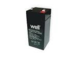 Acumulator stationar WELL 4V 4,5Ah