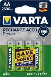 Acumulator Varta PowerReady2Use Mignon AA 5716 HR6 LR06 4 buc. / blister 2600mAh