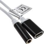 Adaptor audio pentru Huawei P40 / P40 Pro / Xiaomi Mi 10 / Mi 10 Pro cu USB-C 2