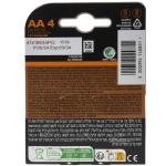 Baterie alcalina Duracell Mignon AA LR06 1.5V Plus Extra Life 4 buc. / blister 1