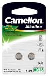 Baterie Camelion 357 LR44 LR1154 AG13 A76 V13GA 2 buc. / Blister