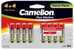 Baterie Camelion Mignon LR6 AA Plus Alkaline (4+4) 8 buc./ blister