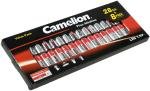 Baterie Camelion Mignon LR6 MN1500 AA (28+8 FREE)