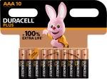 Baterie Duracell Micro AAA LR03 1,5V Plus Extra Life 10 buc./ blister