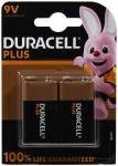 Baterie Duracell Plus Power MN1604 6LR61 9V-Block 2 buc./blister