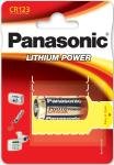 Baterie Panasonic Photo Power 123 CR123A RCR123 1 buc. / blister