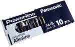 Baterie Panasonic Powerline Industrial Alkaline AA LR6AD LR6 M 1,5V 10buc. / pachet
