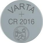 Baterie Varta CR 2016, IEC CR2016, compatibila DL2016, 3V 1 buc./ blister 1