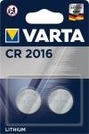 Baterie Varta CR 2016, IEC CR2016, compatibila DL2016, 3V 2 buc./ blister