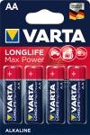 Baterie Varta Max Tech Alkaline AA Mignon 4 buc. / blister