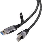 Cablu adaptor retea USB-A 3.0 la RJ45 1,5 m 2