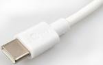 Cablu goobay USB-C, 0,5m, alb 1