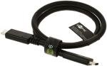 Cablu USB-C goobay compatibil incarcare PD 0,5m 5A 1