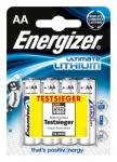 Energizer Ultimate Lithium AA Mignon Batterie 4 buc. / blister