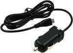 Incarcator auto cu cablu micro-USB 1000mA negru