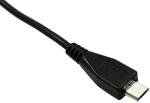 Incarcator auto micro-USB 1A negru compatibil LG LX610 Lotus Elite 4