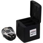Incarcator triplu compatibil GoPro model AHDBT-901 2