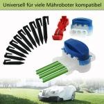 Set 50m cablu delimitare (3,4mm) + 50 de cârlige + 10x conectori de cablu + 4x cleme de conectare 1