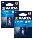 Set baterie Varta model 6LF22, PP3, 6LR61, 9V 2 buc./ blister